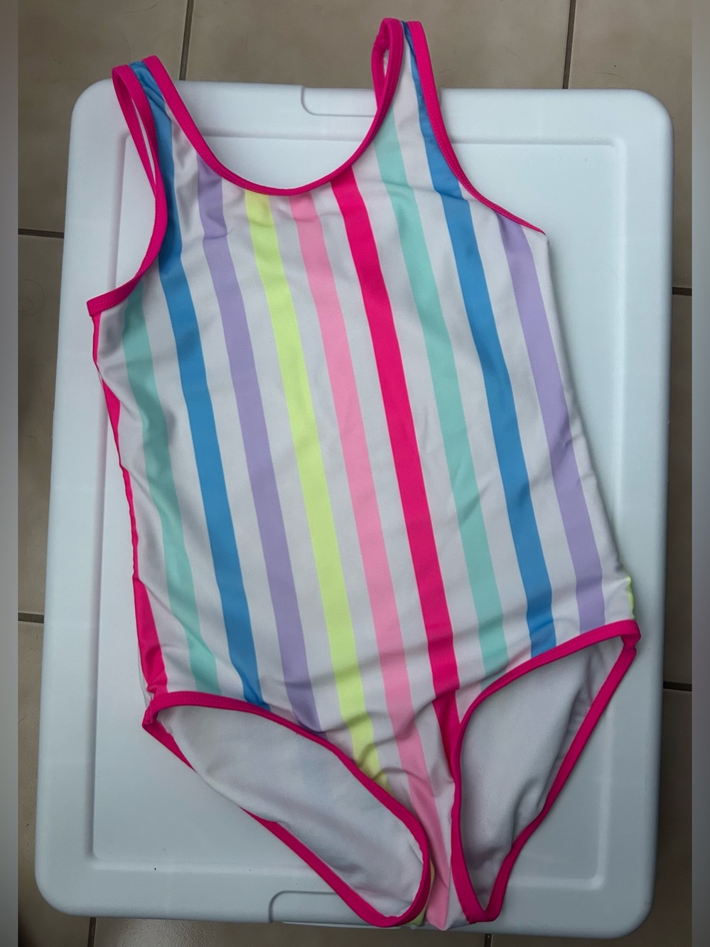 EUC Wonder Nation Girls One-Piece Swimsuit